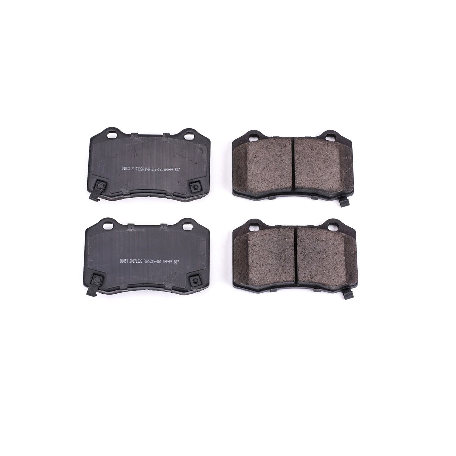 Power Stop 04-07 Cadillac CTS Rear Z16 Evolution Ceramic Brake Pads 16-1053