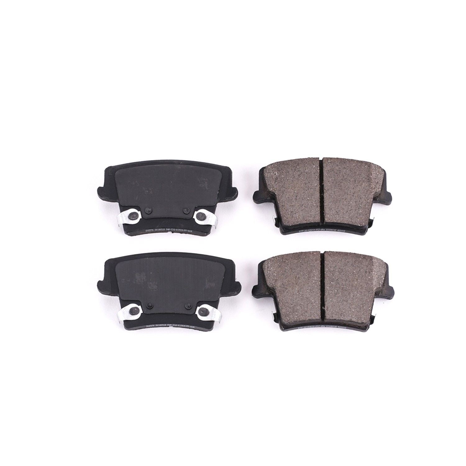 Power Stop 06-14 Dodge Charger Rear Z16 Evolution Ceramic Brake Pads 16-1057A