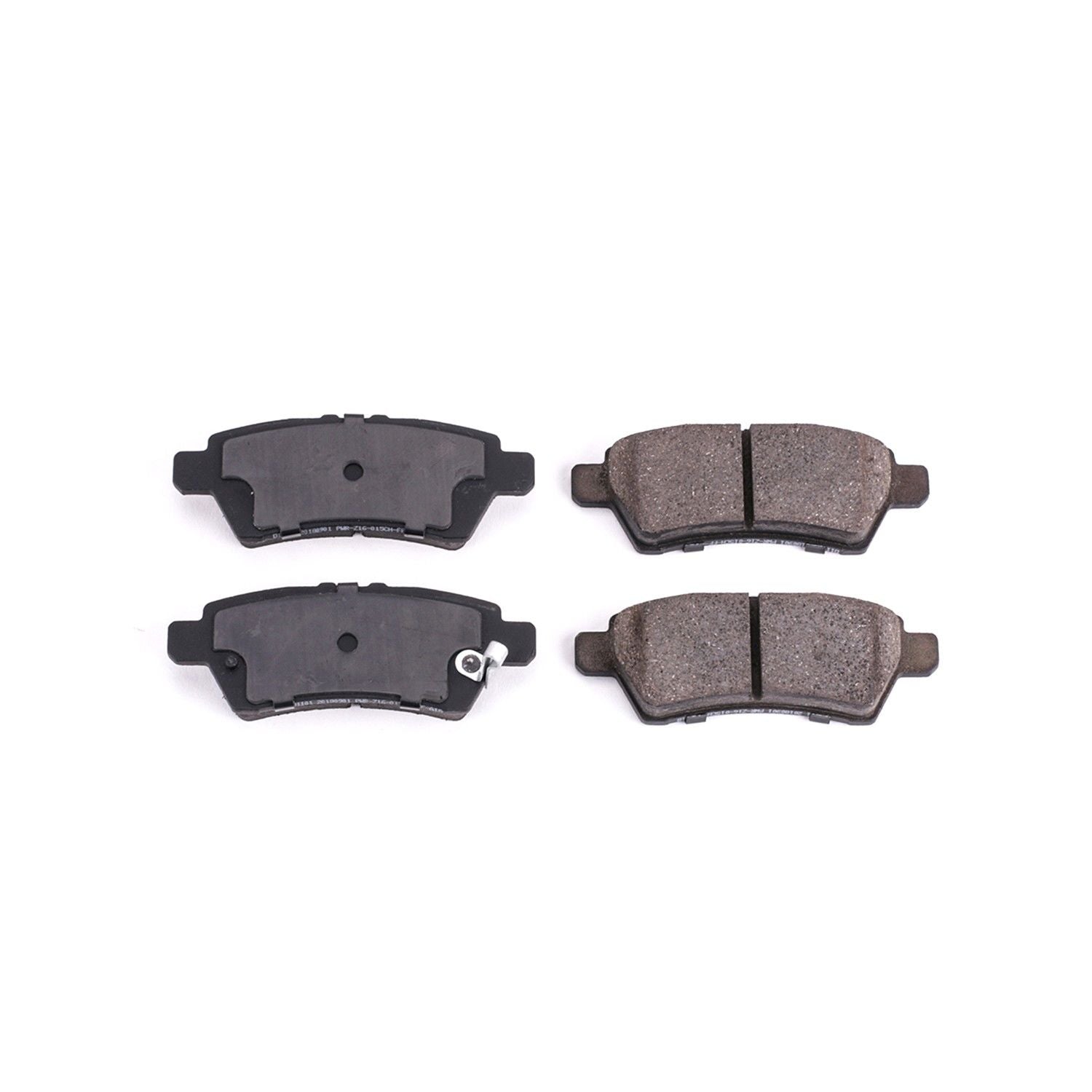 Power Stop 05-12 Nissan Pathfinder Rear Z16 Evolution Ceramic Brake Pads 16-1101