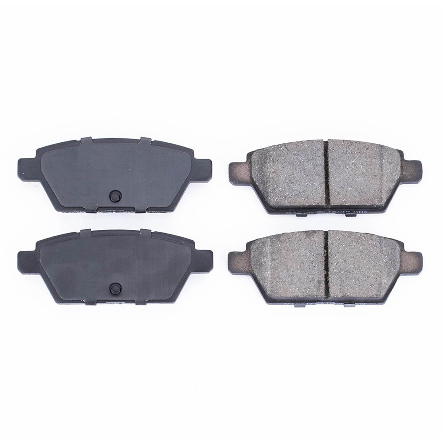 Power Stop 06-12 Ford Fusion Rear Z16 Evolution Ceramic Brake Pads 16-1161