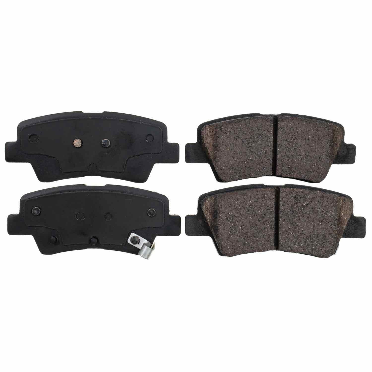 Power Stop 12-19 Hyundai Accent Rear Z16 Evolution Ceramic Brake Pads 16-1313