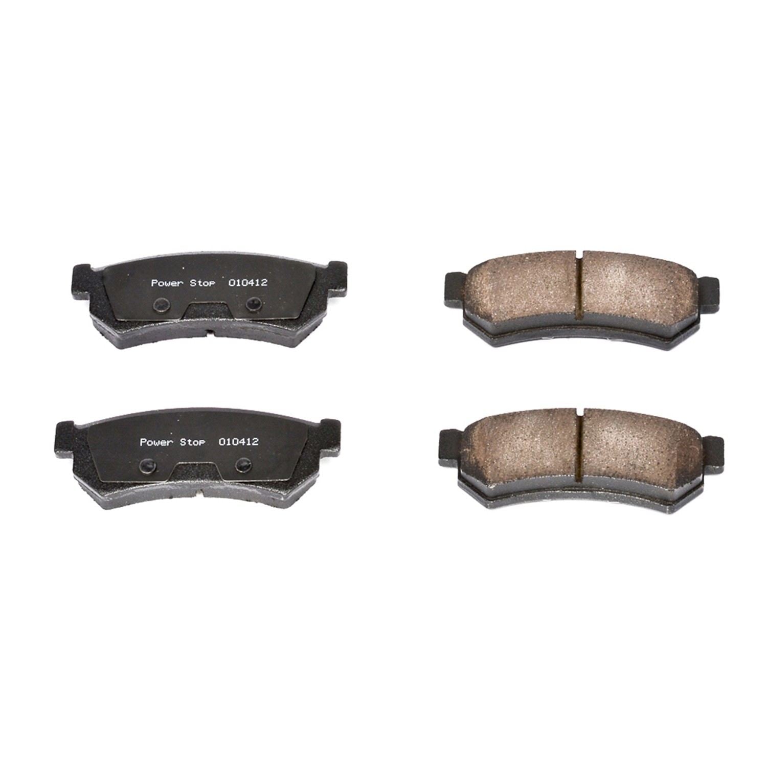 Power Stop 2007 Chevrolet Optra Rear Z16 Evolution Ceramic Brake Pads 16-1315