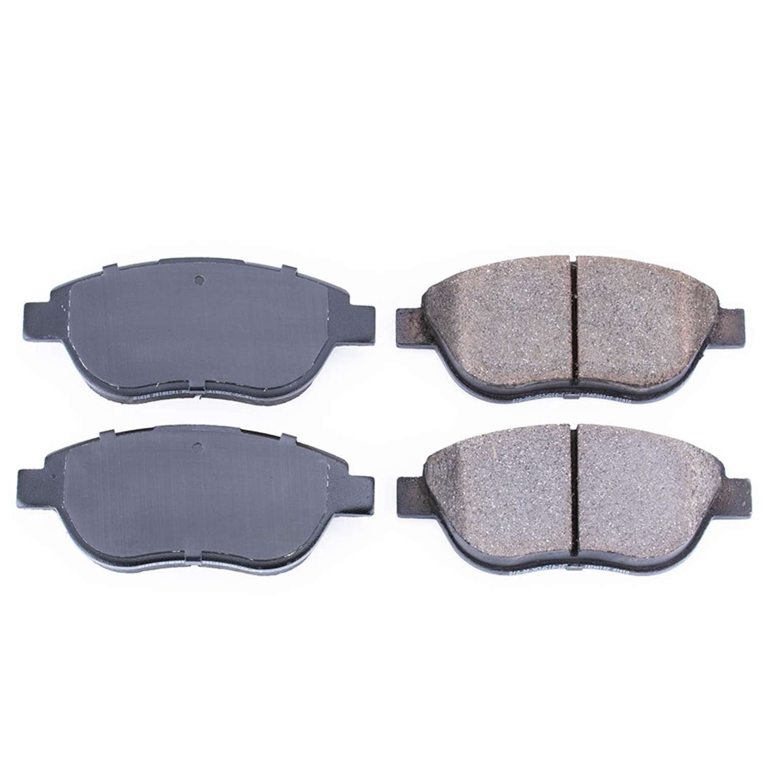 Power Stop 12-18 Fiat 500 Front Z16 Evolution Ceramic Brake Pads 16-1618
