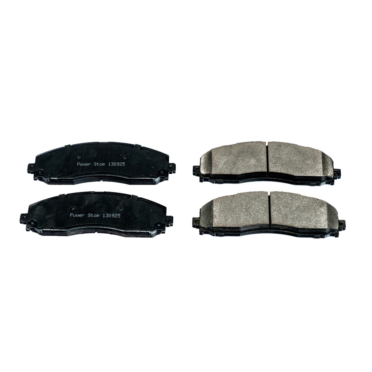 Power Stop 13-19 Ford F-250 Super Duty Rear Z16 Evolution Ceramic Brake Pads 16-1691