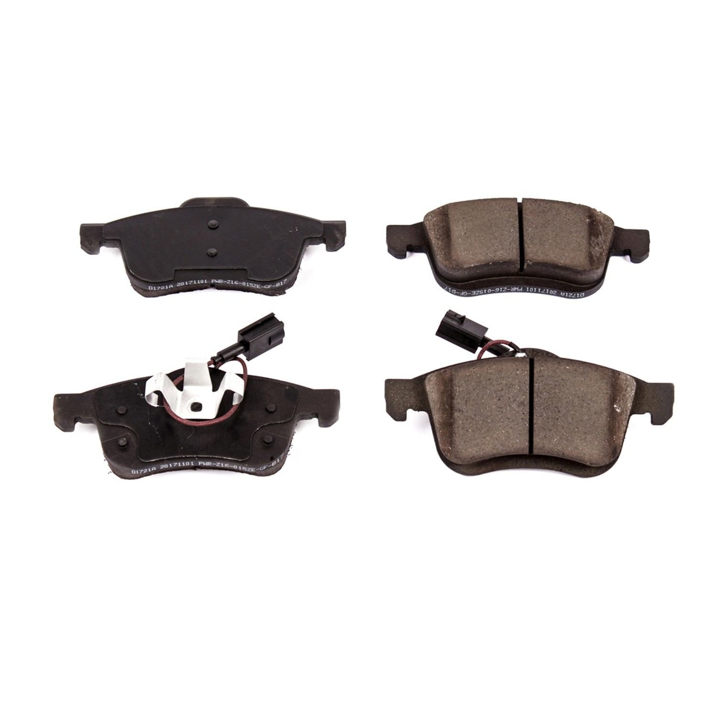 Power Stop 15-18 Ram ProMaster City Front Z16 Evolution Ceramic Brake Pads 16-1721A