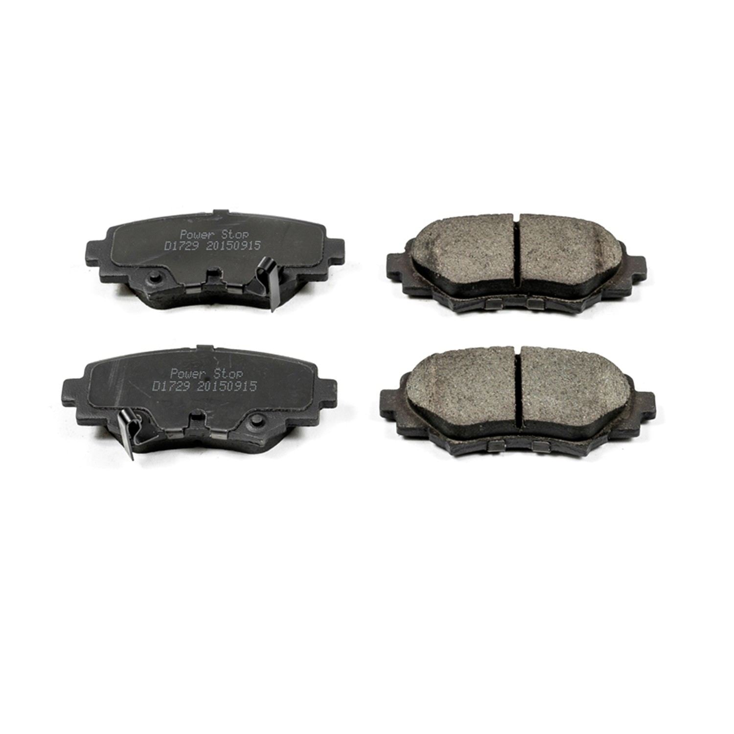 Power Stop 14-16 Mazda 3 Rear Z16 Evolution Ceramic Brake Pads 16-1729