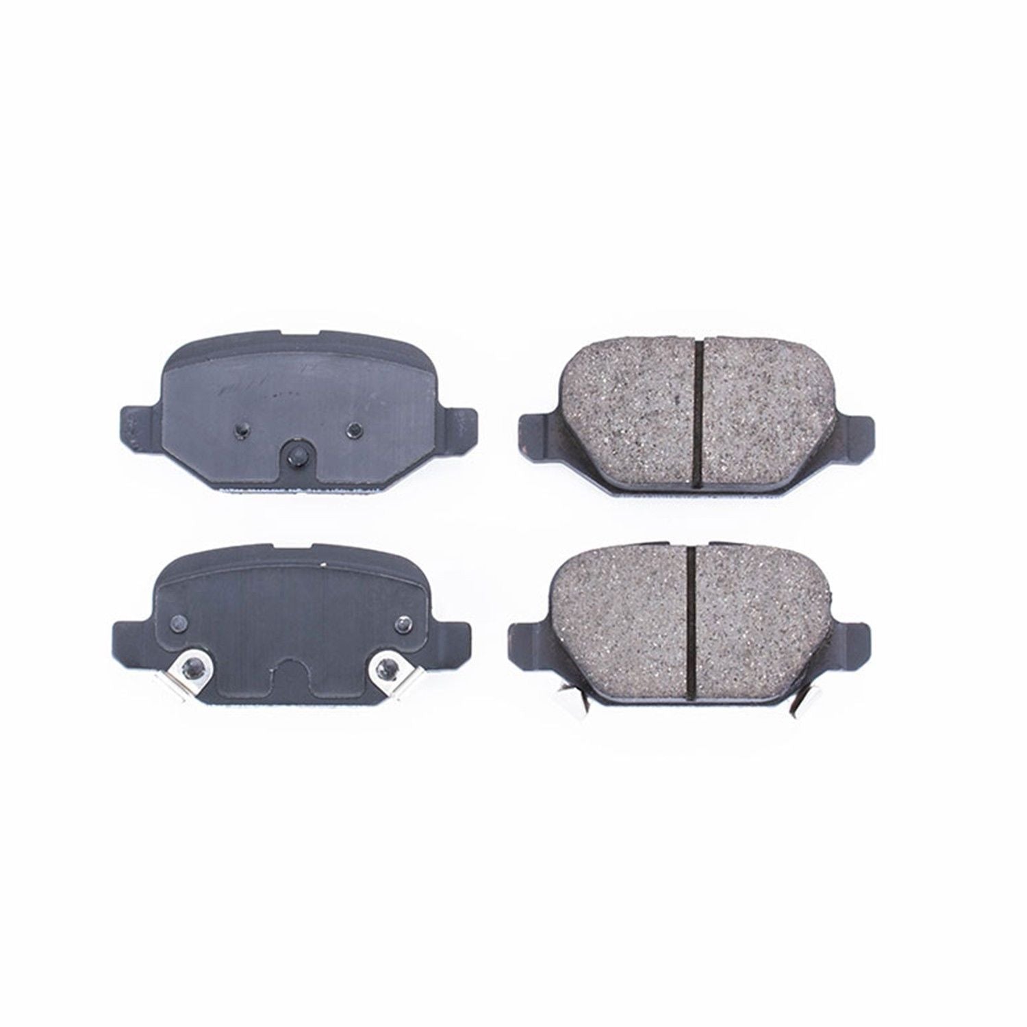 Power Stop 13-17 Fiat 500 Rear Z16 Evolution Ceramic Brake Pads 16-1744