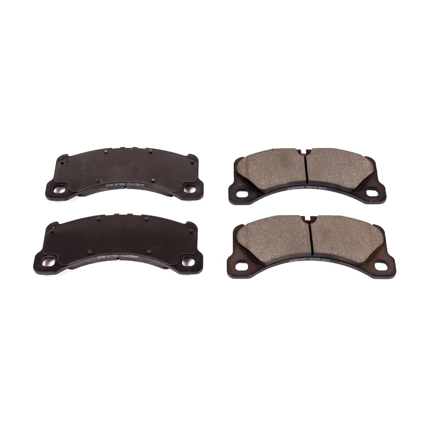 Power Stop 2015 Porsche Macan Front Z16 Evolution Ceramic Brake Pads 16-1769