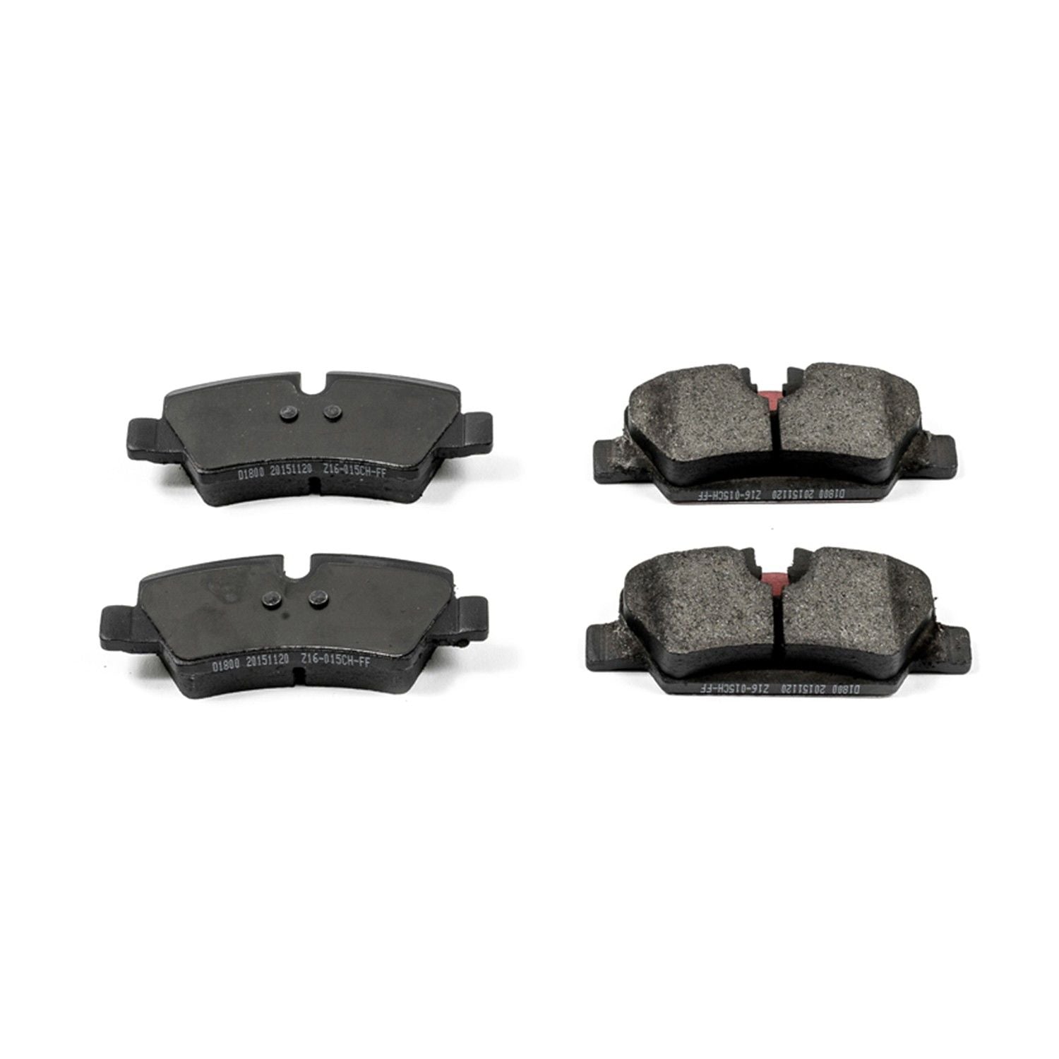 Power Stop 15-19 Mini Cooper Rear Z16 Evolution Ceramic Brake Pads 16-1800