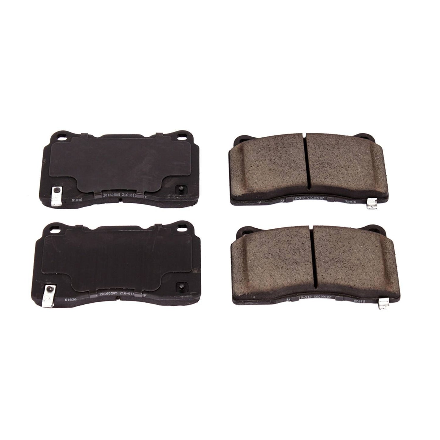 Power Stop 2019 Buick Regal Sportback Front Z16 Evolution Ceramic Brake Pads 16-1836