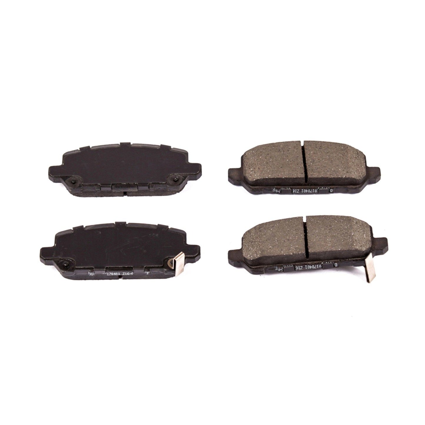 Power Stop 2016 Honda CR-Z Rear Z16 Evolution Ceramic Brake Pads 16-1841