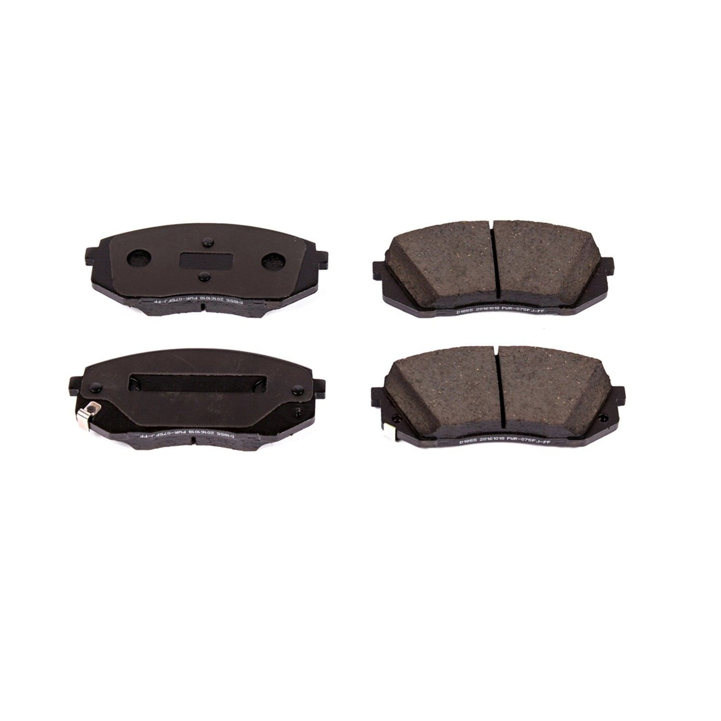 Power Stop 2019 Hyundai Elantra GT Front Z16 Evolution Ceramic Brake Pads 16-1855