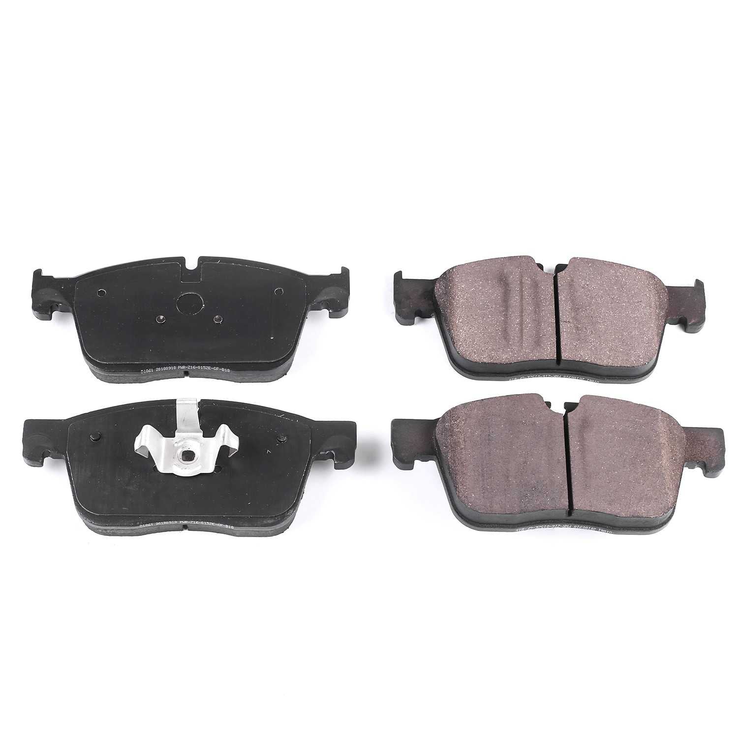 Power Stop 17-19 Jaguar F-Pace Front Z16 Evolution Ceramic Brake Pads 16-1861