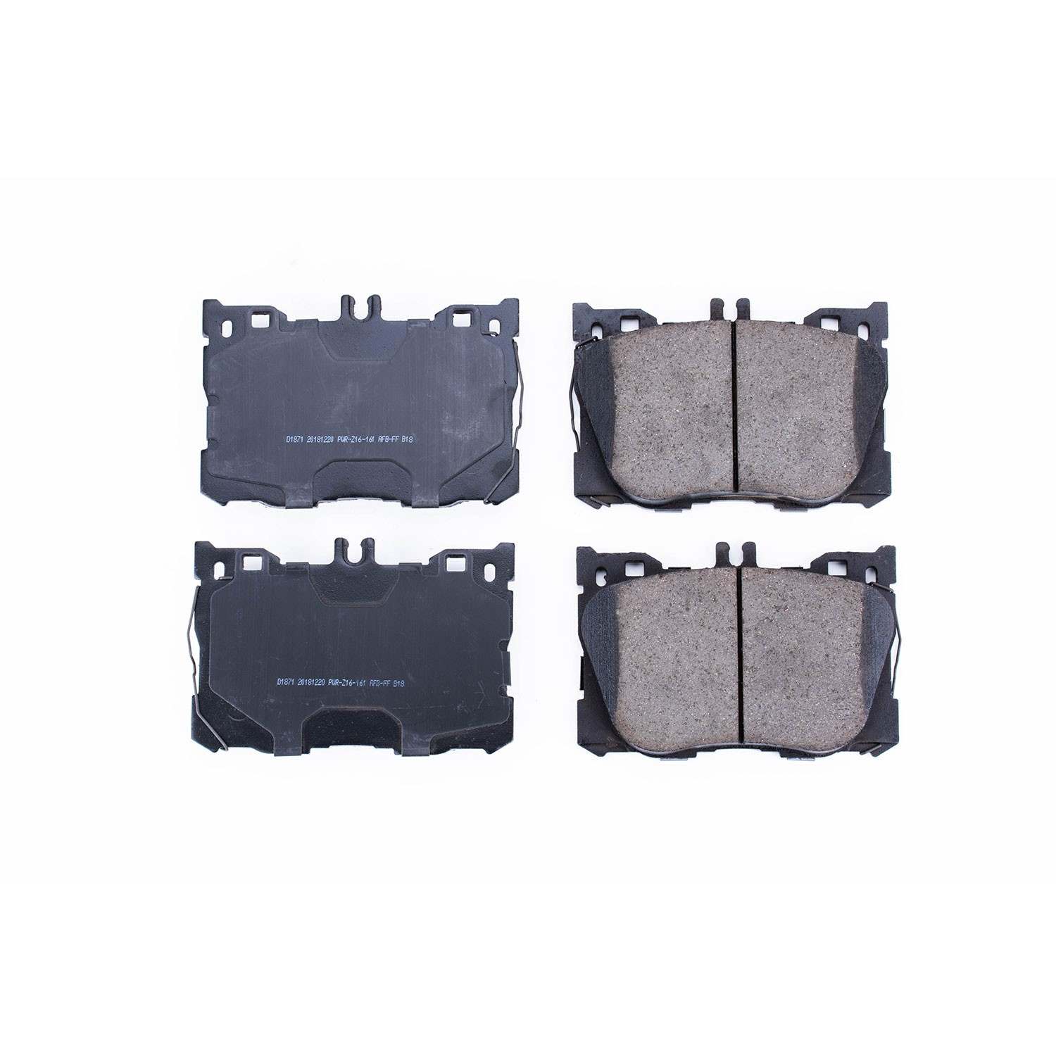 Power Stop 17-18 Mercedes-Benz C43 AMG Front Z16 Evolution Ceramic Brake Pads 16-1871