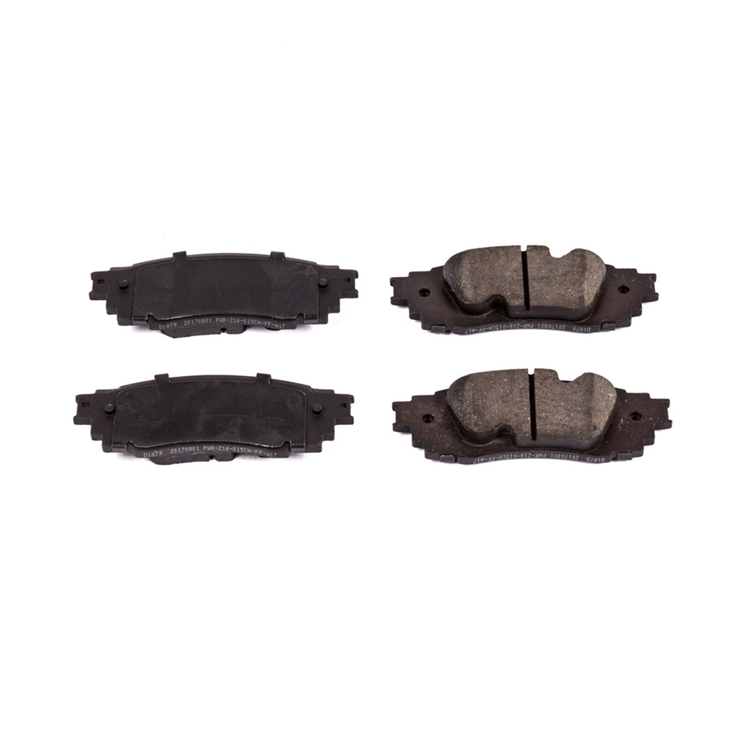 Power Stop 2019 Lexus ES300h Rear Z16 Evolution Ceramic Brake Pads 16-1879