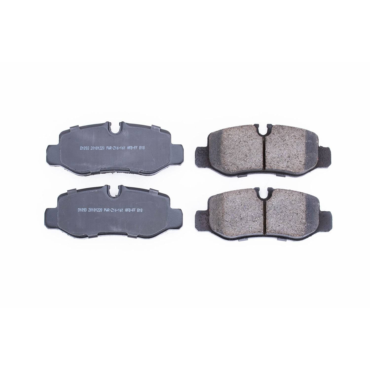 Power Stop 16-19 Mercedes-Benz Metris Rear Z16 Evolution Ceramic Brake Pads 16-1893