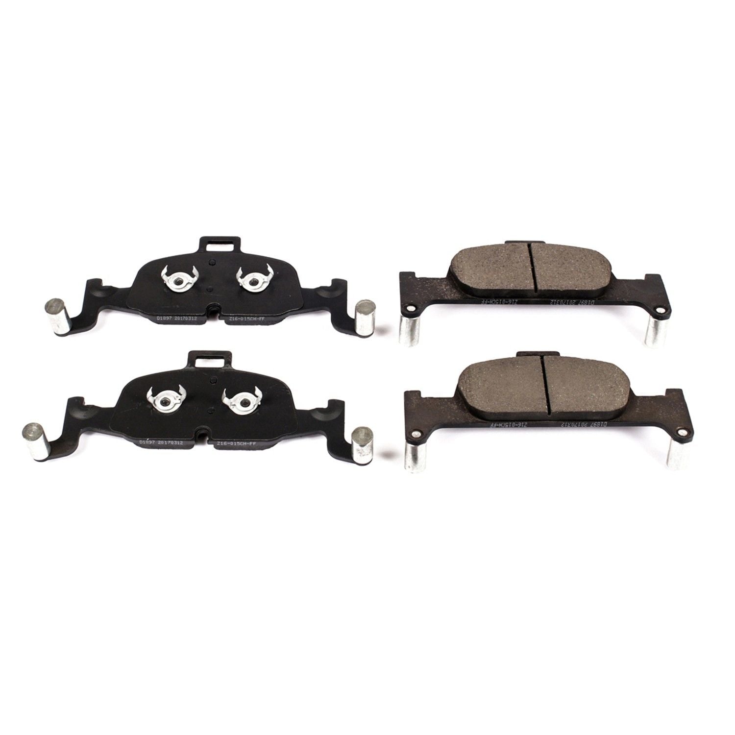 Power Stop 17-18 Audi A4 Front Z16 Evolution Ceramic Brake Pads 16-1897