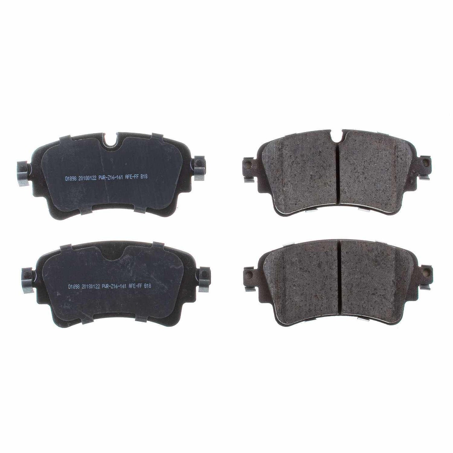 Power Stop 17-19 Audi A4 Rear Z16 Evolution Ceramic Brake Pads 16-1898