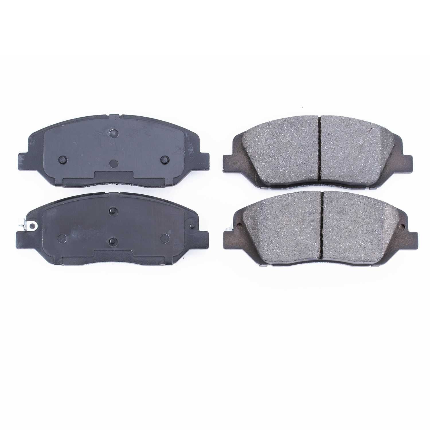 Power Stop 17-18 Hyundai Santa Fe Front Z16 Evolution Ceramic Brake Pads 16-1917