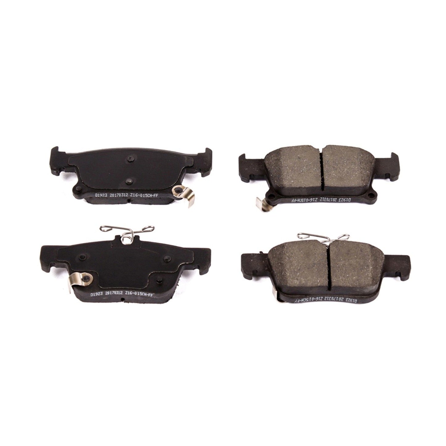 Power Stop 16-19 Buick Envision Rear Z16 Evolution Ceramic Brake Pads 16-1923