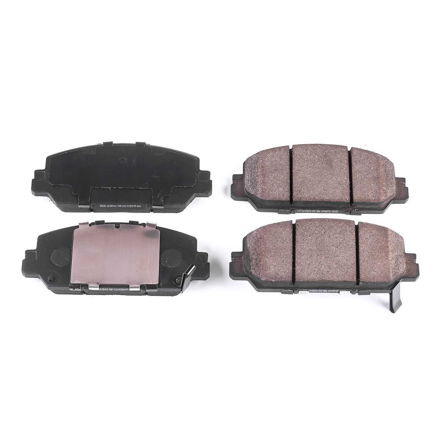 Power Stop 18-19 Honda Clarity Front Z16 Evolution Ceramic Brake Pads 16-2036