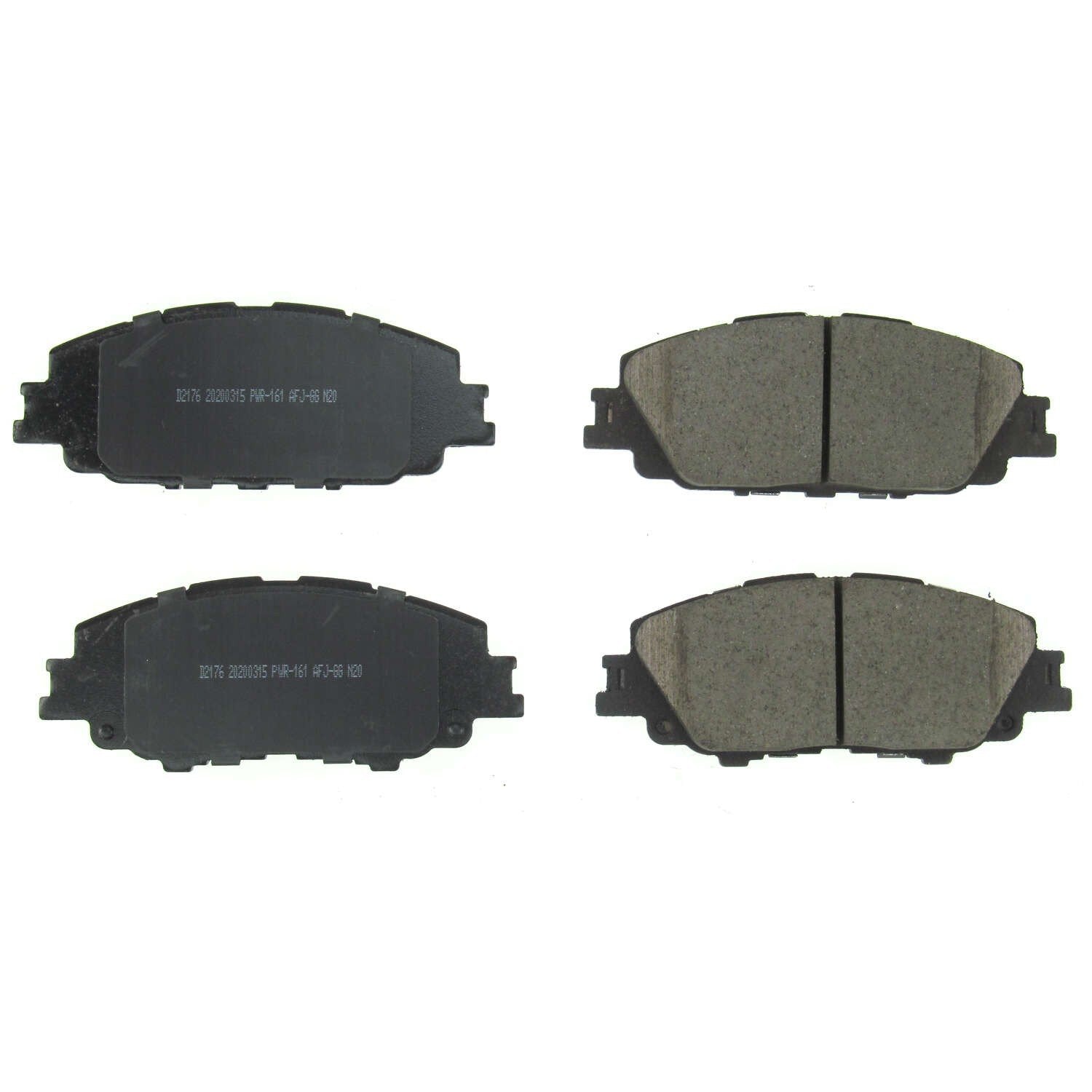 Power Stop 2019 Toyota Corolla Front Z16 Evolution Ceramic Brake Pads 16-2176