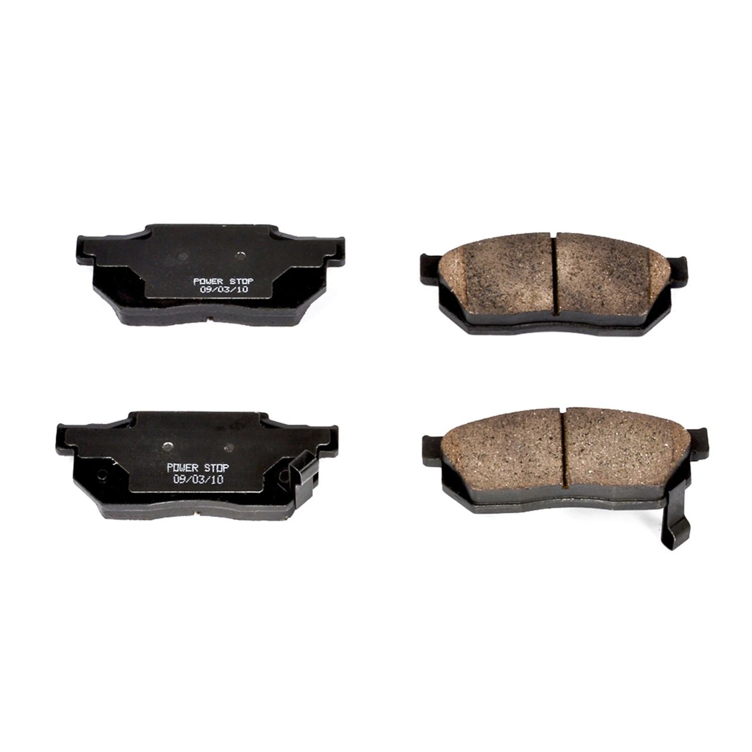 Power Stop 88-91 Honda CRX Front Z16 Evolution Ceramic Brake Pads 16-256