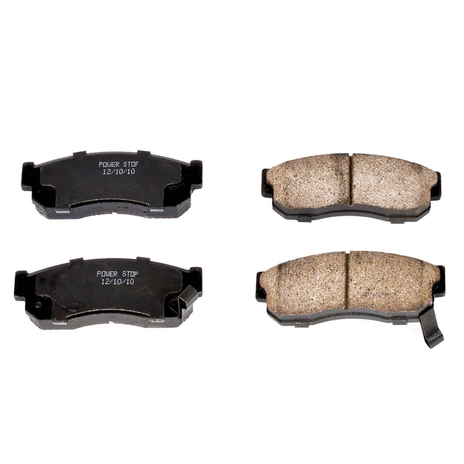 Power Stop 85-90 Nissan Pulsar NX Front Z16 Evolution Ceramic Brake Pads 16-275