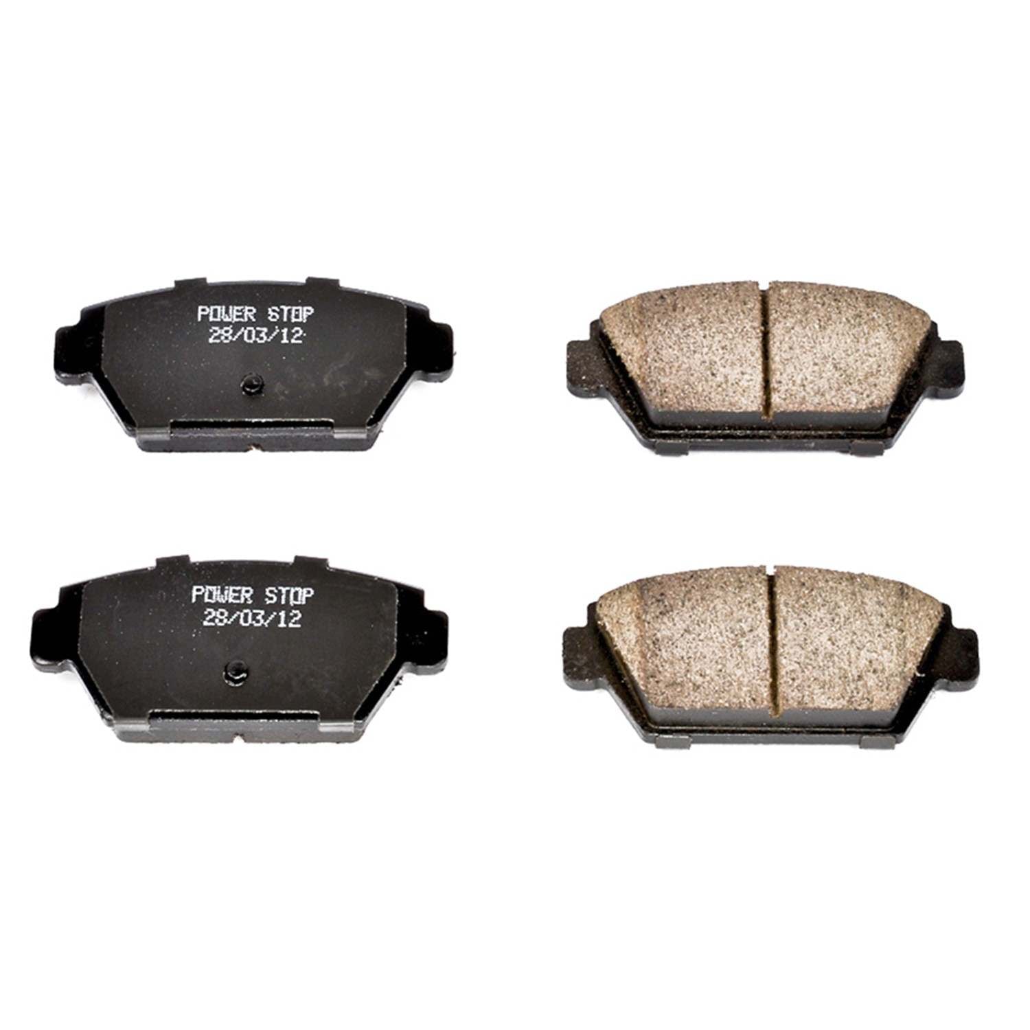 Power Stop 90-94 Eagle Talon Rear Z16 Evolution Ceramic Brake Pads 16-329
