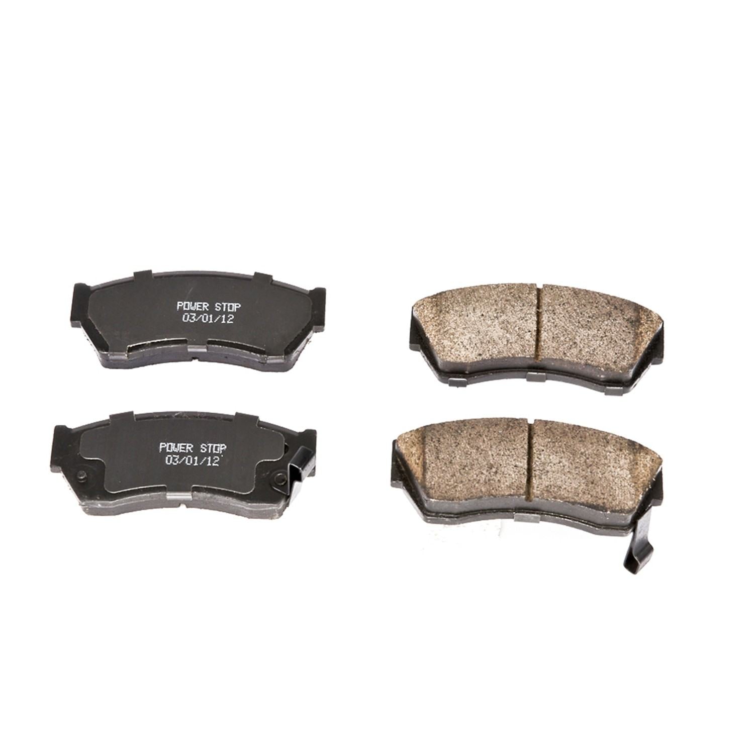 Power Stop 98-01 Chevrolet Metro Front Z16 Evolution Ceramic Brake Pads 16-451