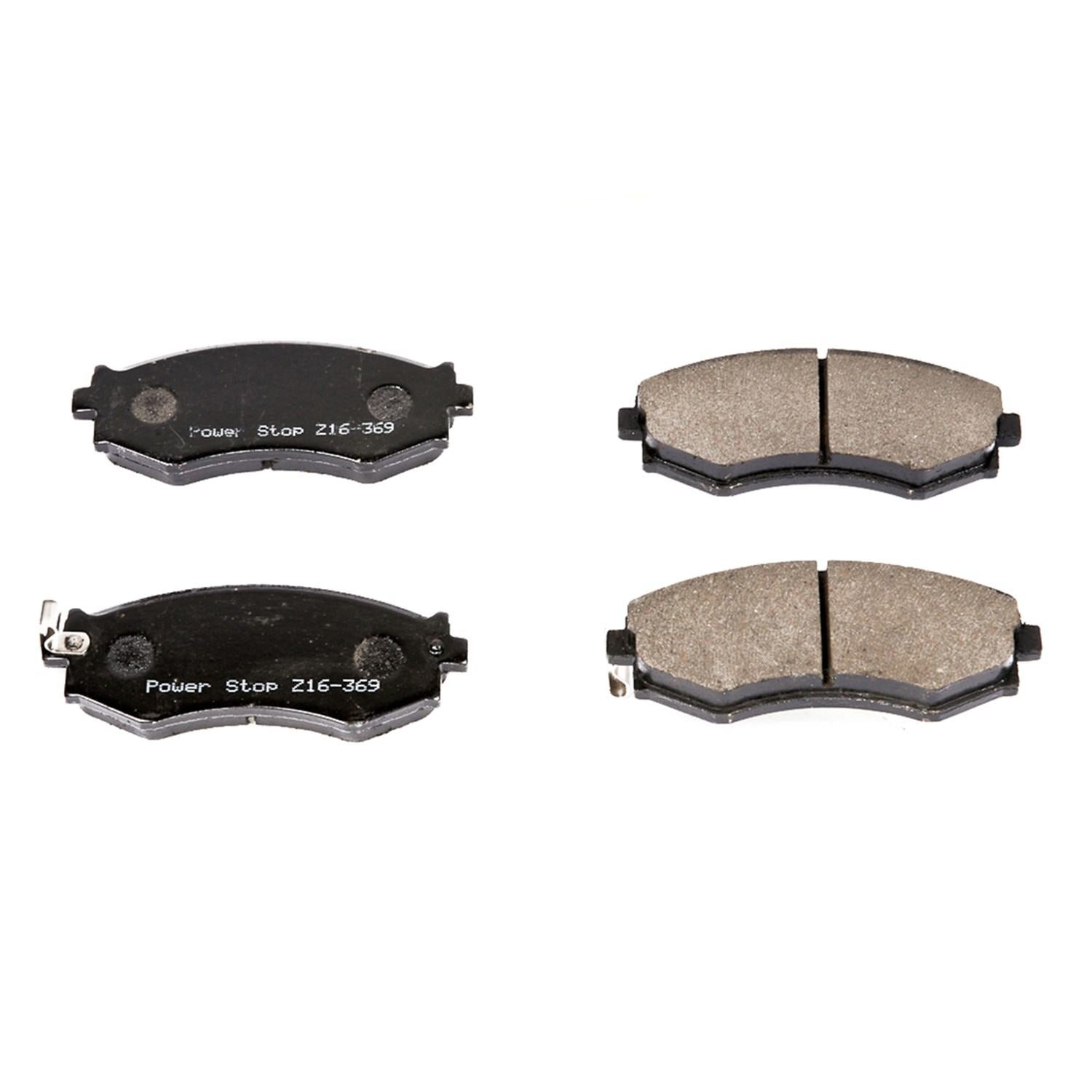 Power Stop 91-96 Infiniti G20 Front Z16 Evolution Ceramic Brake Pads 16-485