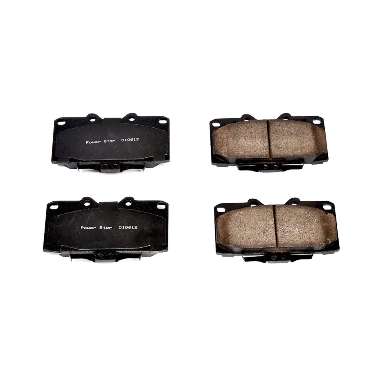 Power Stop 89-96 Nissan 300ZX Front Z16 Evolution Ceramic Brake Pads 16-647