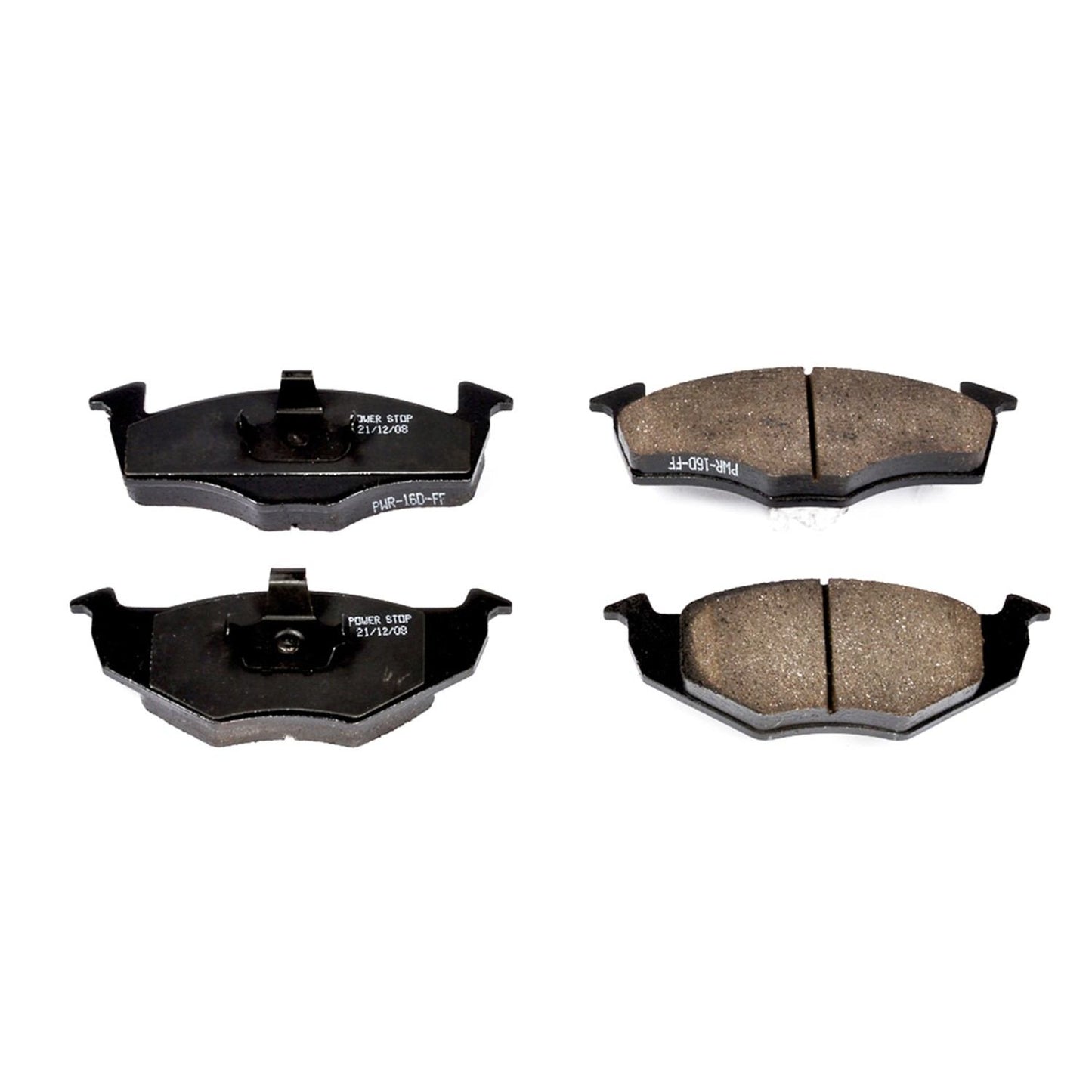 Power Stop 95-98 Volkswagen Golf Front Z16 Evolution Ceramic Brake Pads 16-694