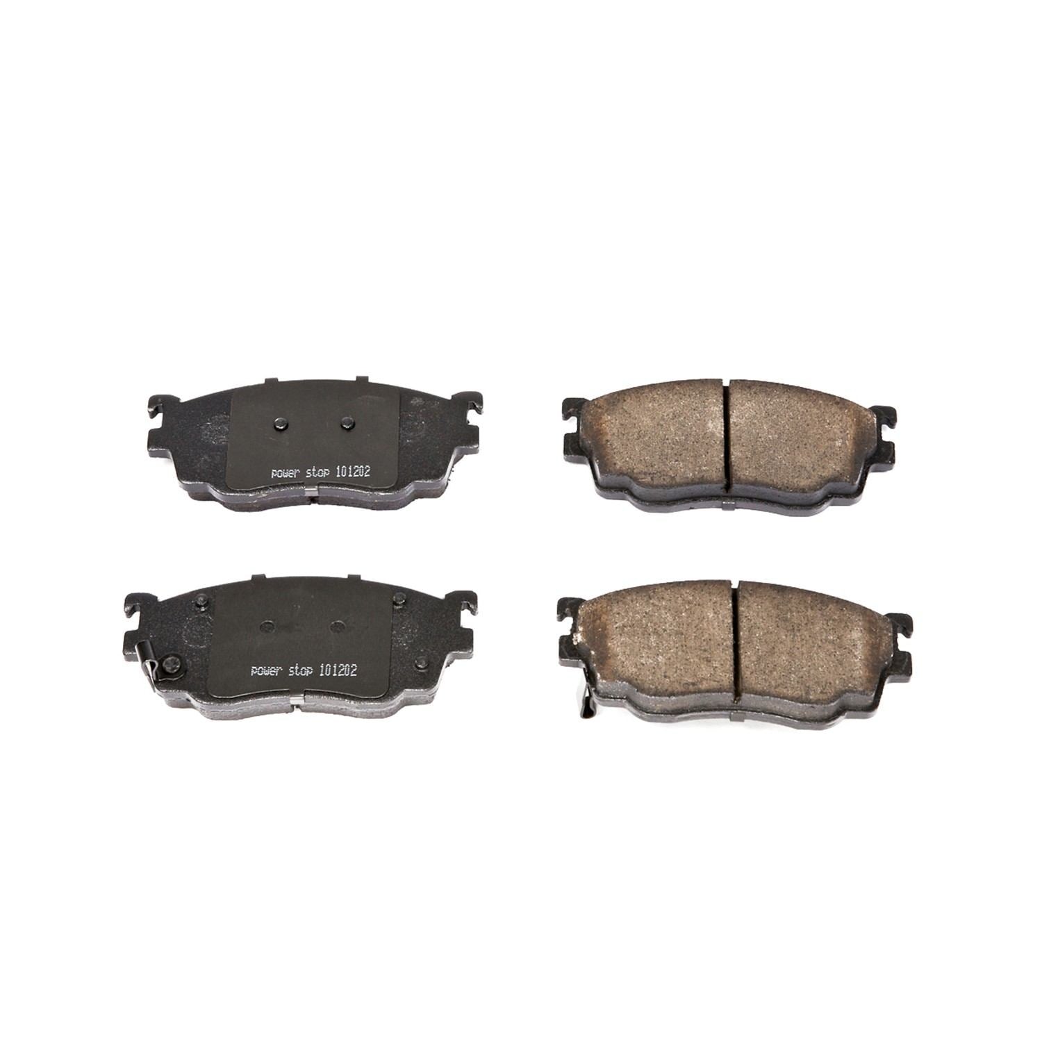 Power Stop 98-02 Mazda 626 Front Z16 Evolution Ceramic Brake Pads 16-755