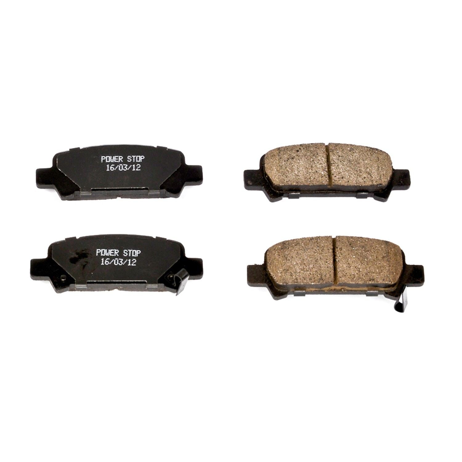 Power Stop 03-06 Subaru Baja Rear Z16 Evolution Ceramic Brake Pads 16-770