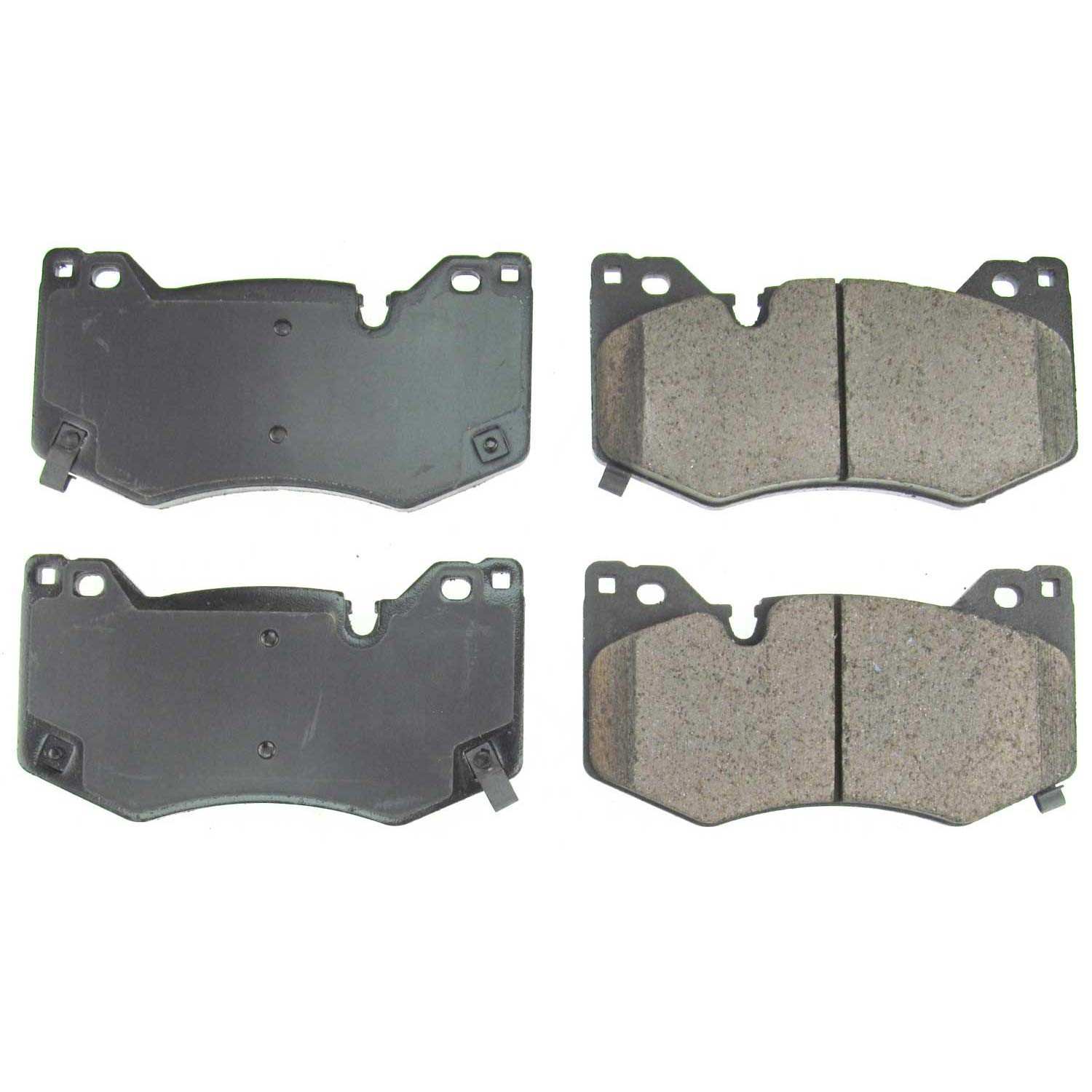 Power Stop 2020 Chevrolet Corvette Front Z16 Evolution Ceramic Brake Pads 16-8009