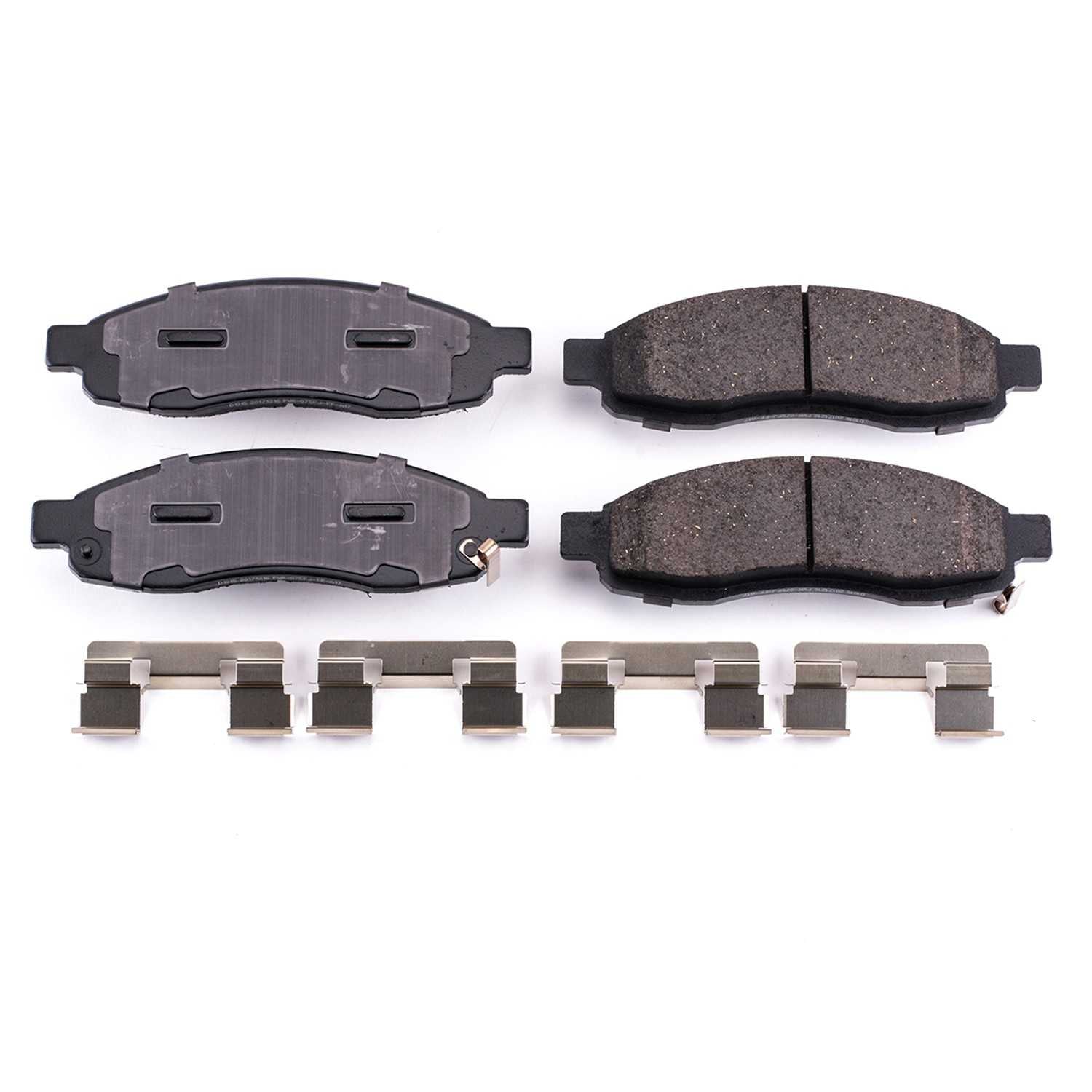 Power Stop 04-05 Infiniti QX56 Front Z17 Evolution Ceramic Brake Pads w/Hardware 17-1015