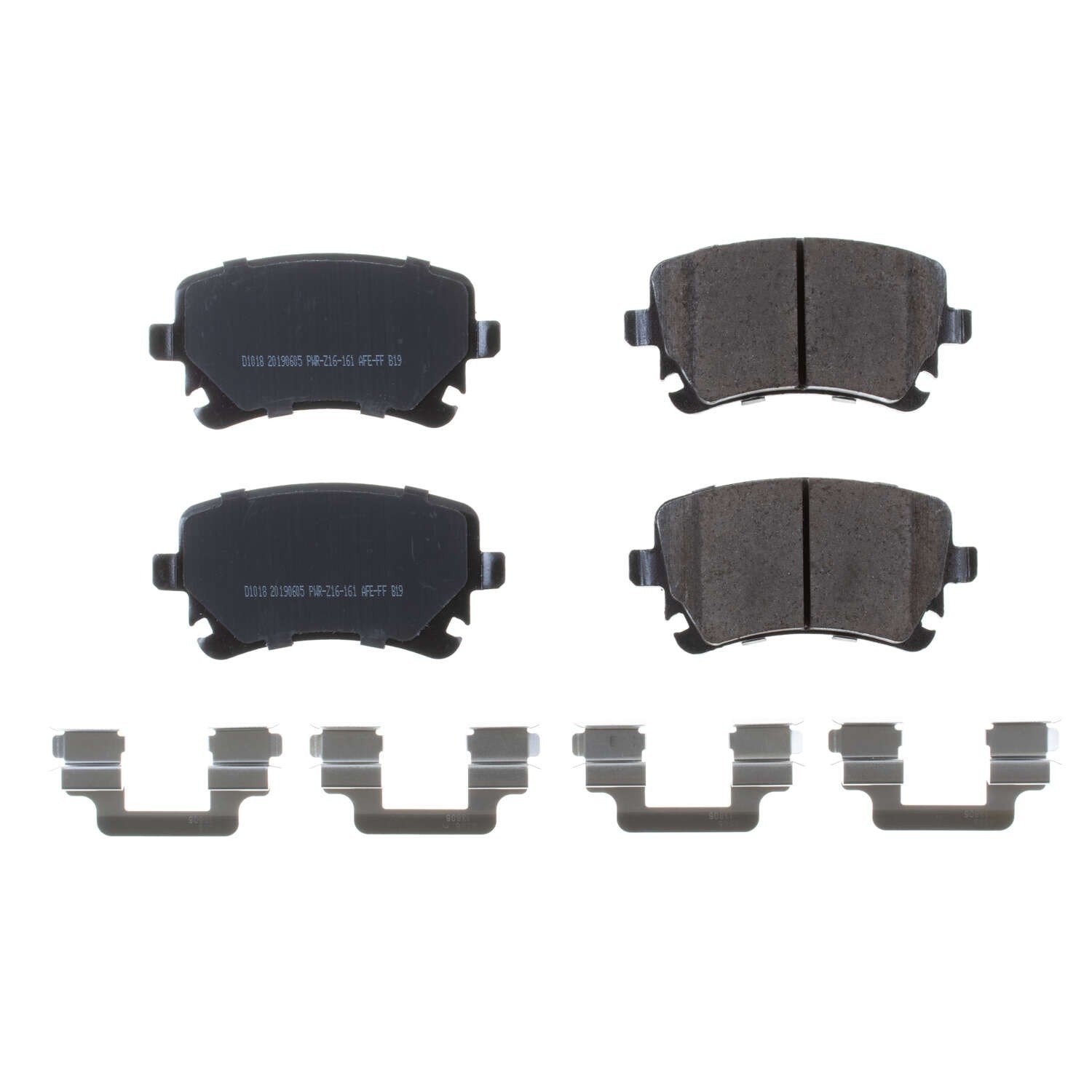 Power Stop 05-11 Audi A6 Quattro Rear Z17 Evolution Ceramic Brake Pads w/Hardware 17-1018