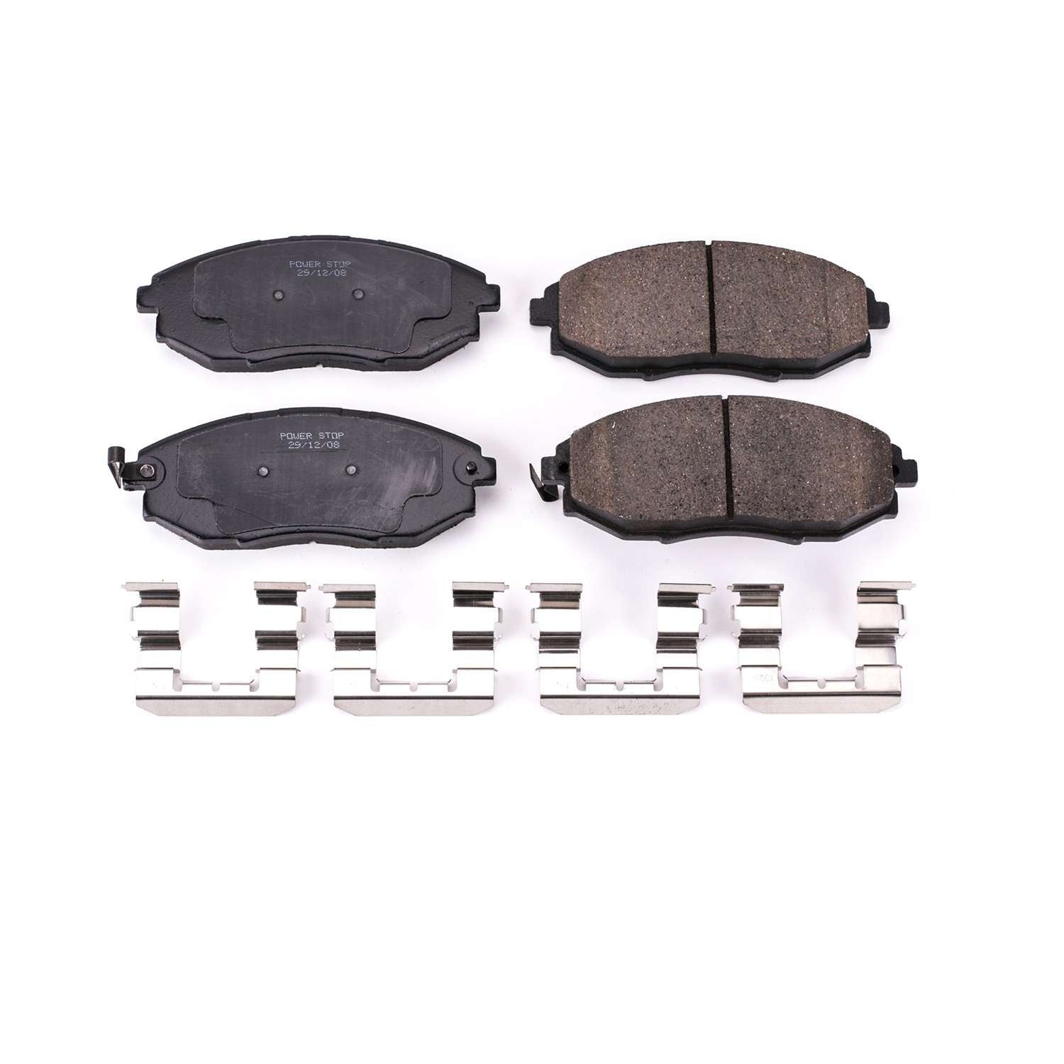 Power Stop 04-06 Chevrolet Epica Front Z17 Evolution Ceramic Brake Pads w/Hardware 17-1031