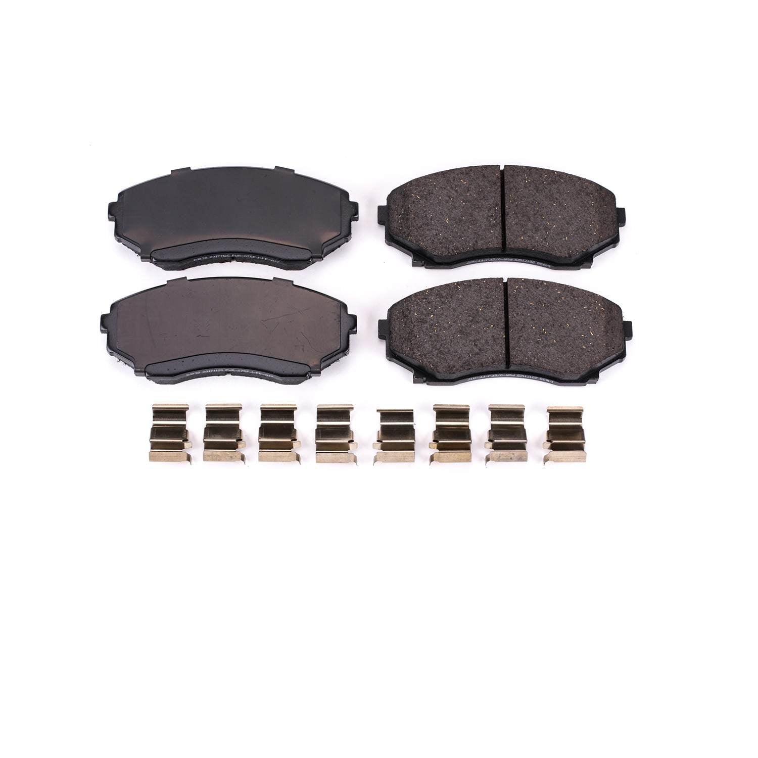 Power Stop 92-98 Mazda MPV Front Z17 Evolution Ceramic Brake Pads w/Hardware 17-1038