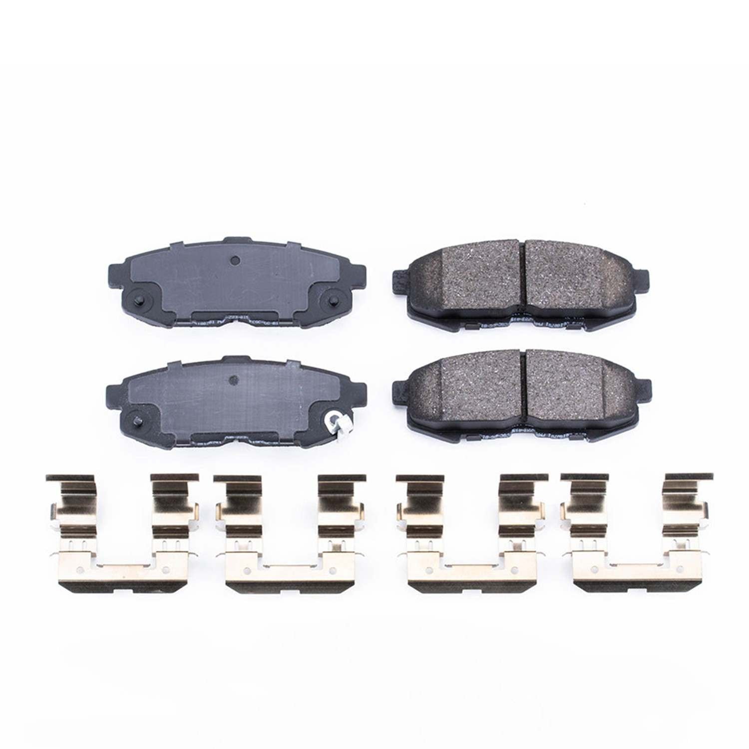 Power Stop 04-06 Mazda MPV Rear Z17 Evolution Ceramic Brake Pads w/Hardware 17-1073