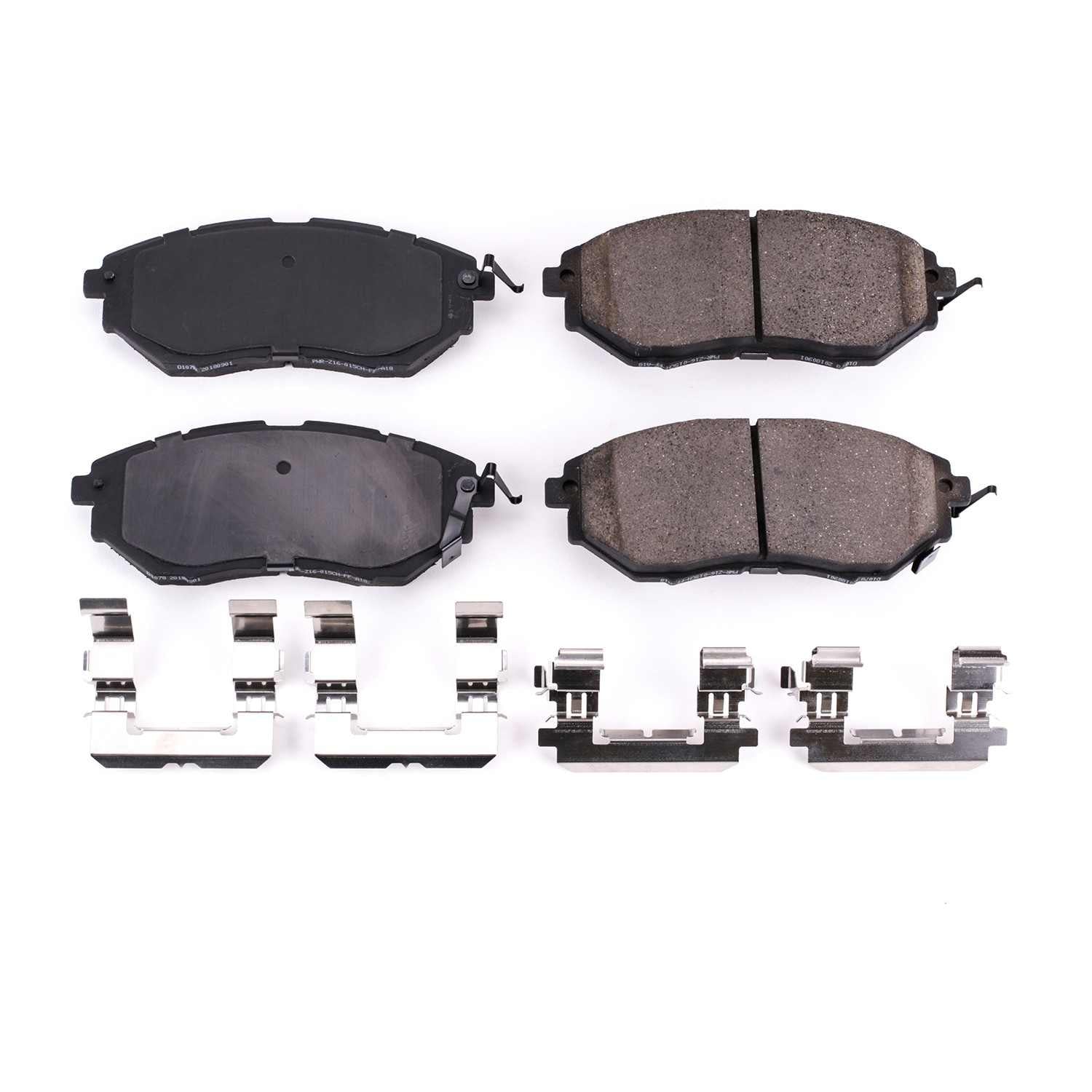 Power Stop 06-07 Subaru B9 Tribeca Front Z17 Evolution Ceramic Brake Pads w/Hardware 17-1078