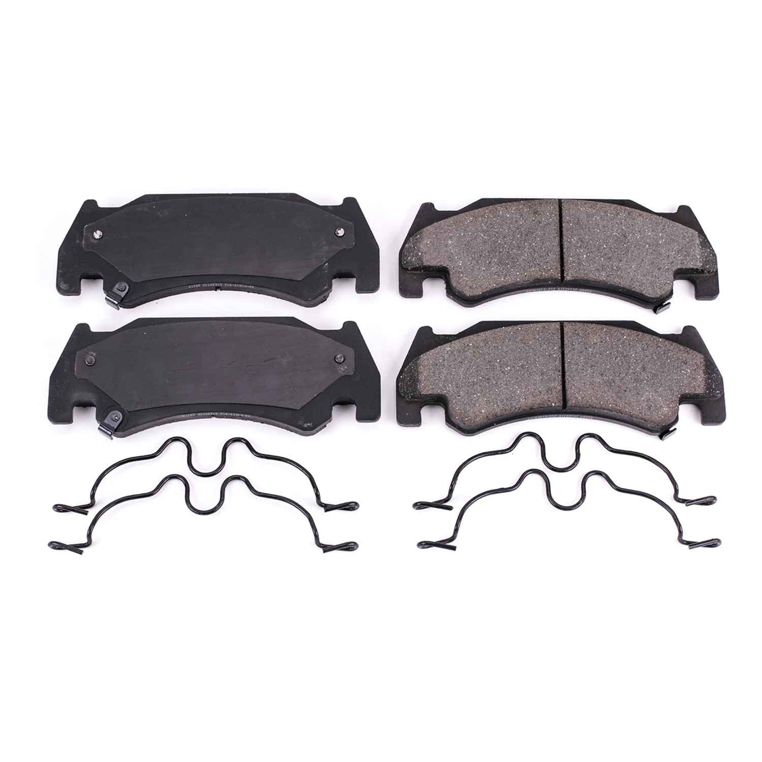 Power Stop 2005 Dodge Ram 1500 Front Z17 Evolution Ceramic Brake Pads w/Hardware 17-1085