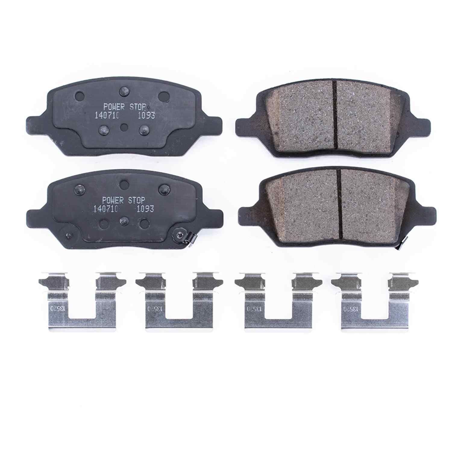 Power Stop 05-07 Buick Terraza Rear Z17 Evolution Ceramic Brake Pads w/Hardware 17-1093
