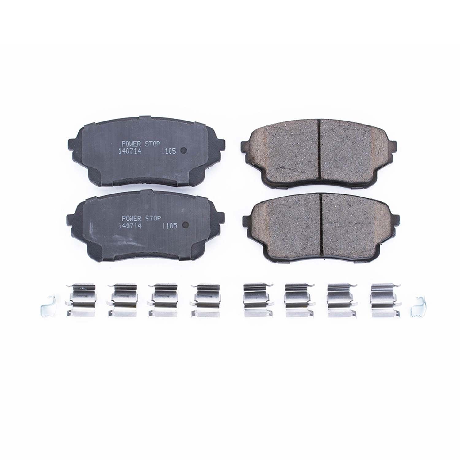 Power Stop 04-06 Suzuki XL-7 Front Z17 Evolution Ceramic Brake Pads w/Hardware 17-1105