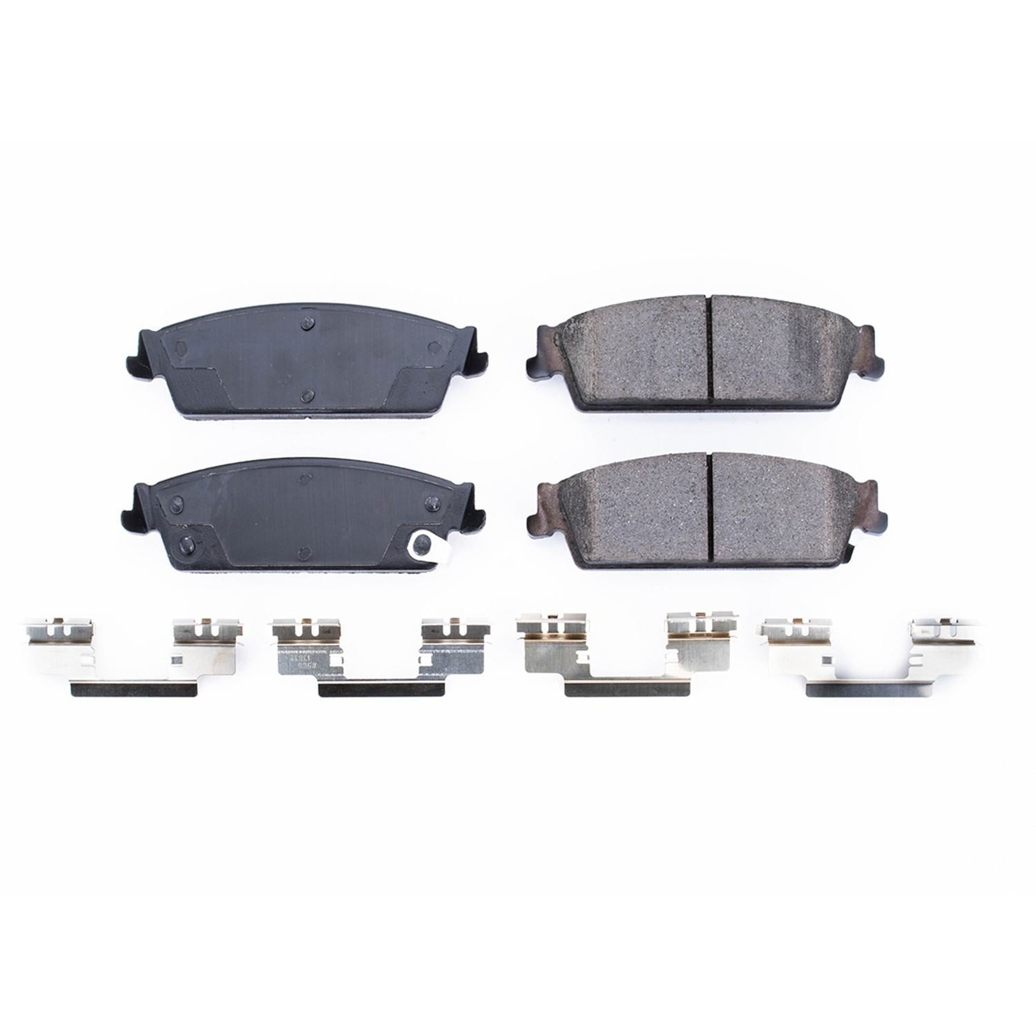Power Stop 99-00 Cadillac Escalade Rear Z17 Evolution Ceramic Brake Pads w/Hardware 17-1194