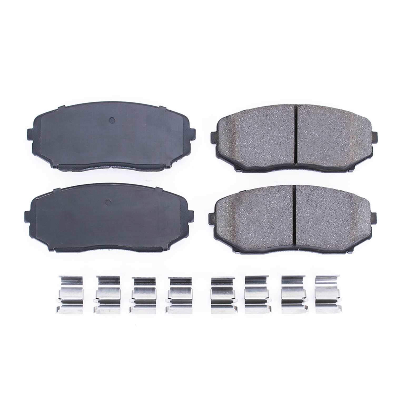Power Stop 07-15 Ford Edge Front Z17 Evolution Ceramic Brake Pads w/Hardware 17-1258