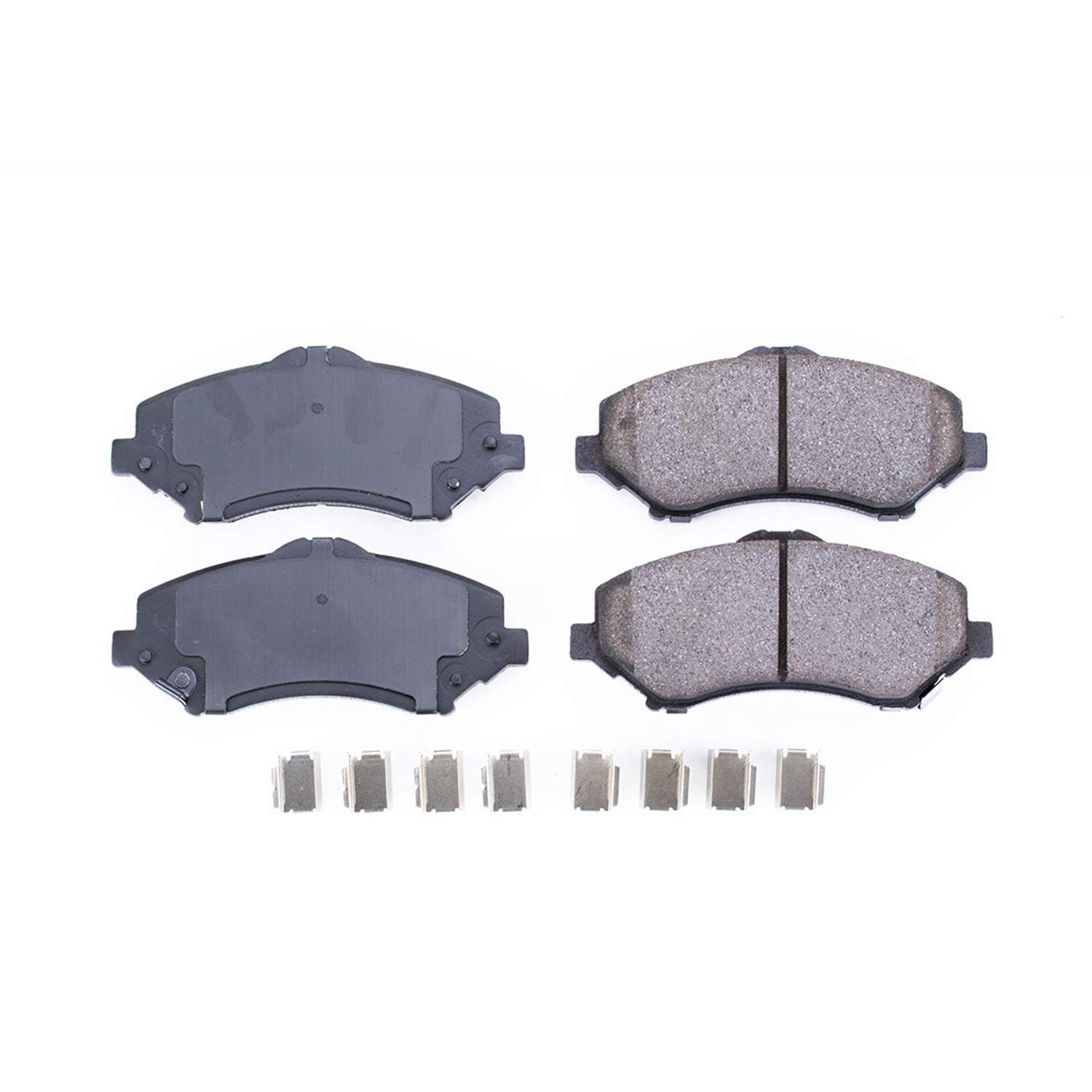 Power Stop 08-16 Chrysler Town & Country Front Z17 Evolution Ceramic Brake Pads w/Hardware 17-1273