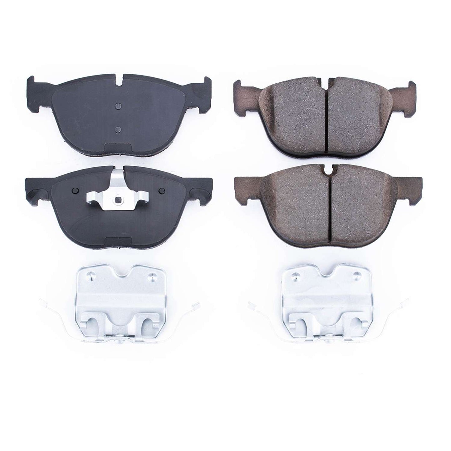 Power Stop 16-18 BMW X4 Front Z17 Evolution Ceramic Brake Pads w/Hardware 17-1294
