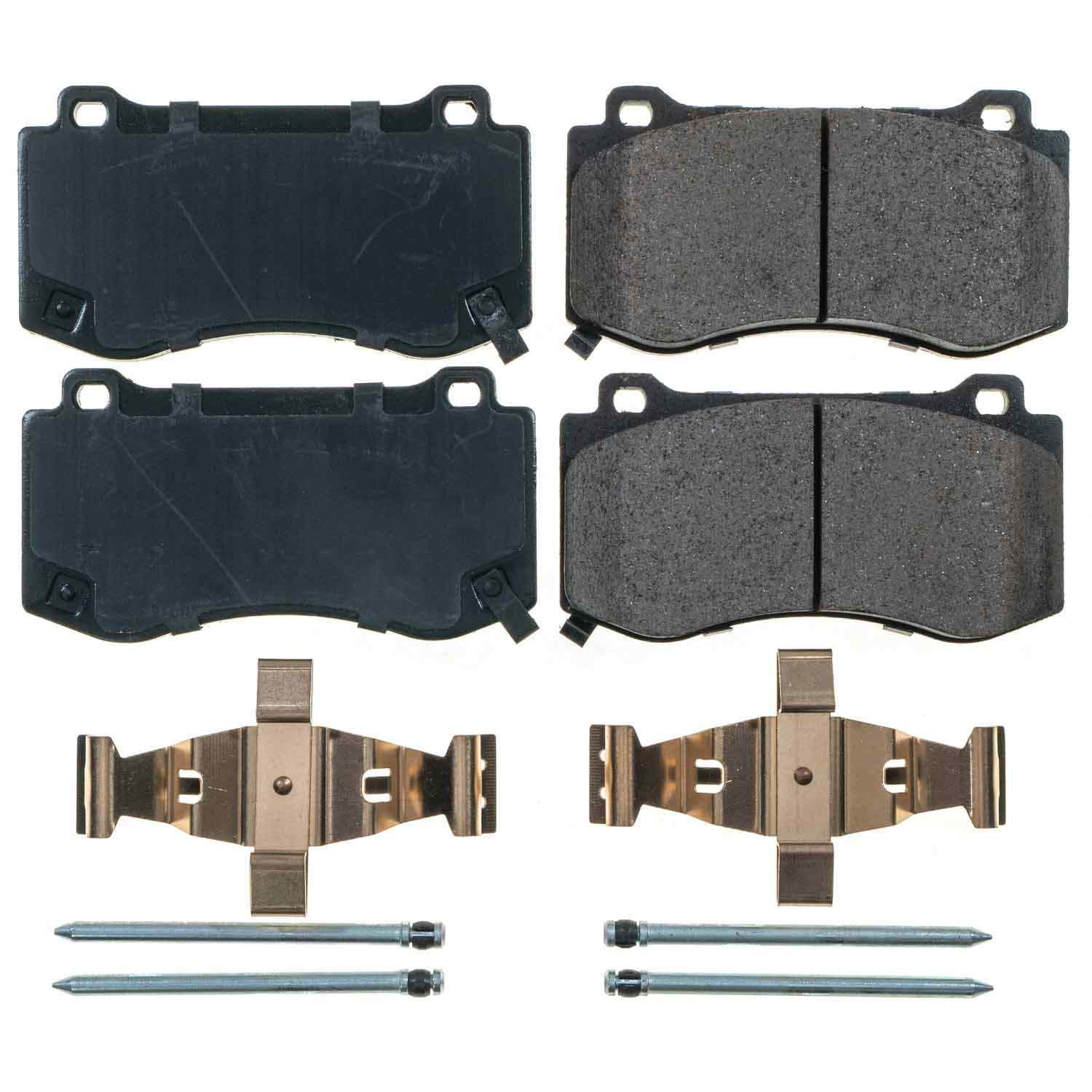 Power Stop 05-10 Chrysler 300 Front Z17 Evolution Ceramic Brake Pads w/Hardware 17-1298